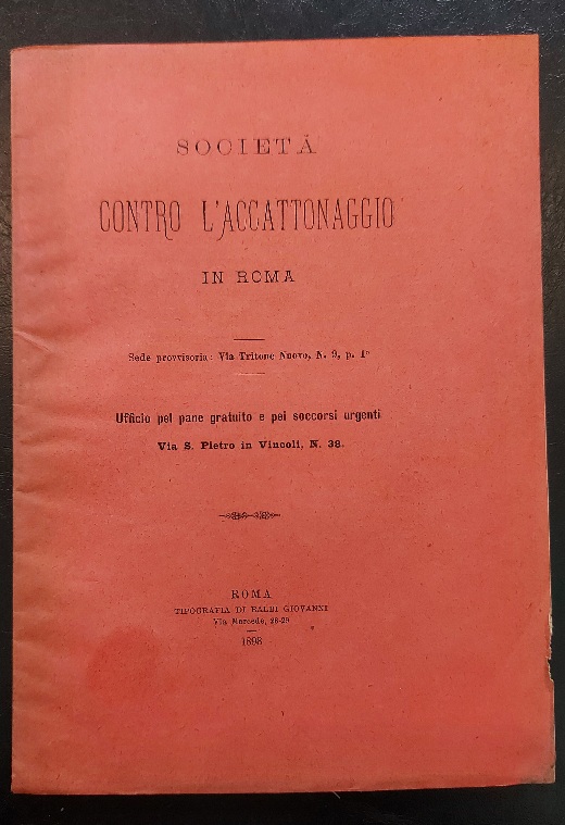 Società contro l'accattonaggio in Roma